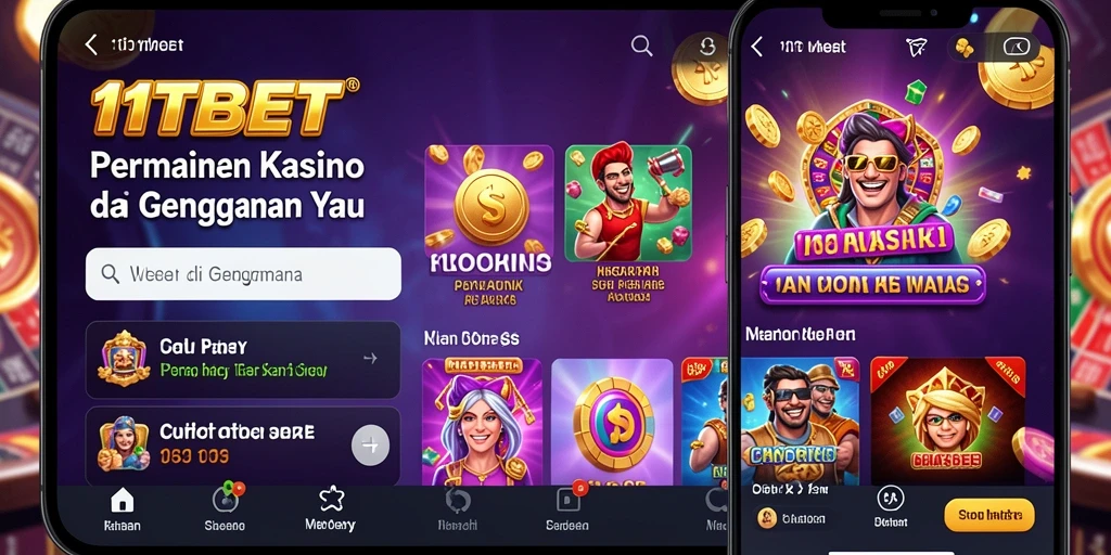 Screenshot 11TBET menampilkan gameplay kasino yang memukau dan interaktif.