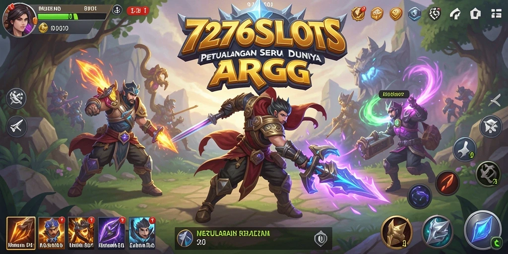 Screenshot menunjukkan pertarungan seru dalam 7276SLOTS dengan aksi ARPG yang mengagumkan.