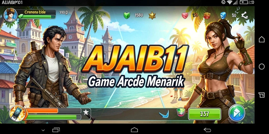 Tampilan gameplay AJAIB11 yang seru dan menantang.