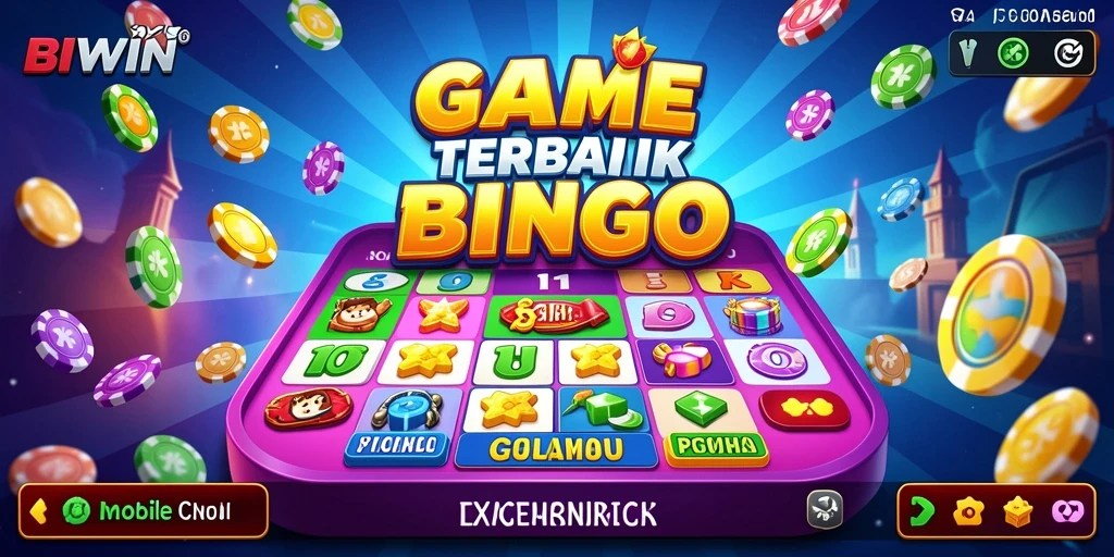 Tampilan gameplay Bingo yang seru di BIWIN.