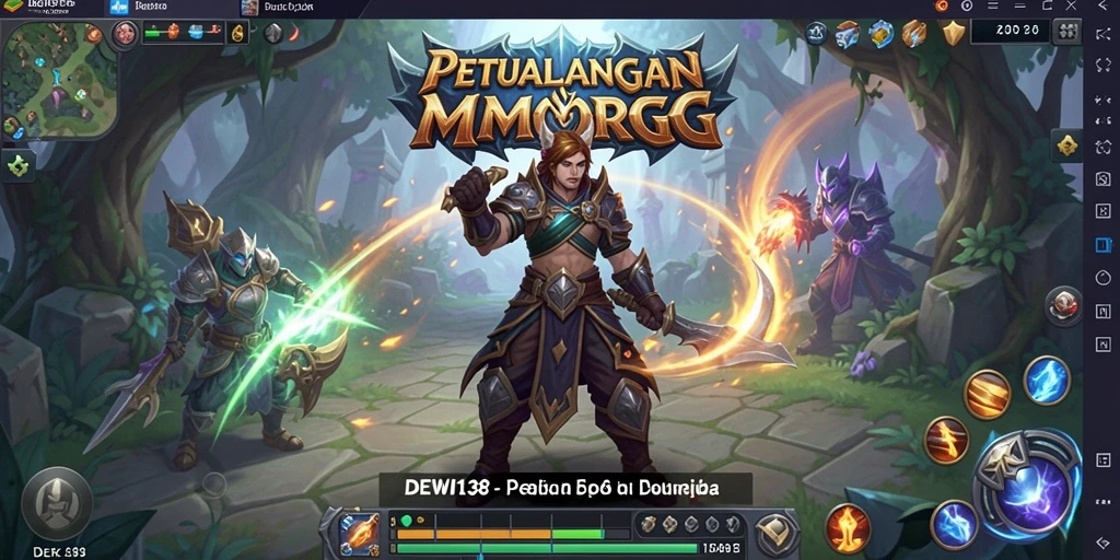 Tampilan gameplay DEWI138 yang memukau dan penuh aksi.
