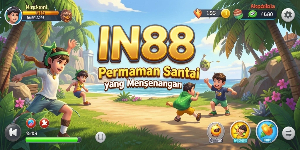 Menampilkan gameplay seru dan penuh warna dari IN88.