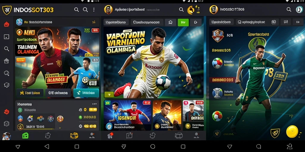 Screenshot gameplay INDOSLOT303 menampilkan pengalaman taruhan olahraga yang seru.