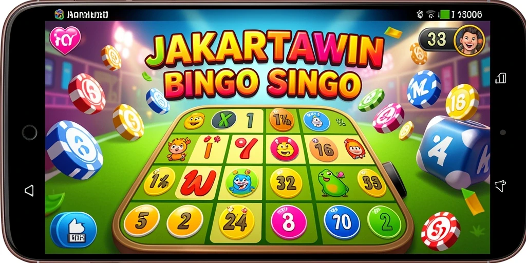 Screenshot JAKARTAWIN menampilkan serunya permainan Bingo.