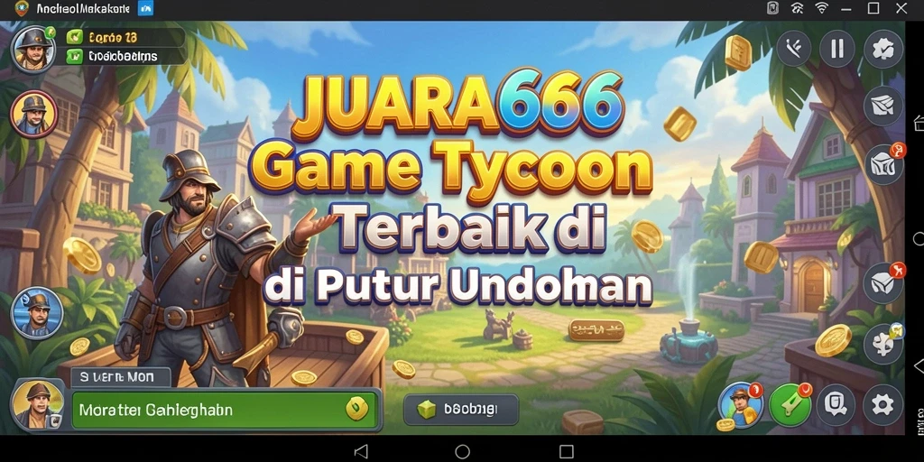 Tampilan menarik dari gameplay <strong>JUARA666</strong> yang menampilkan bisnis yang sedang berkembang.