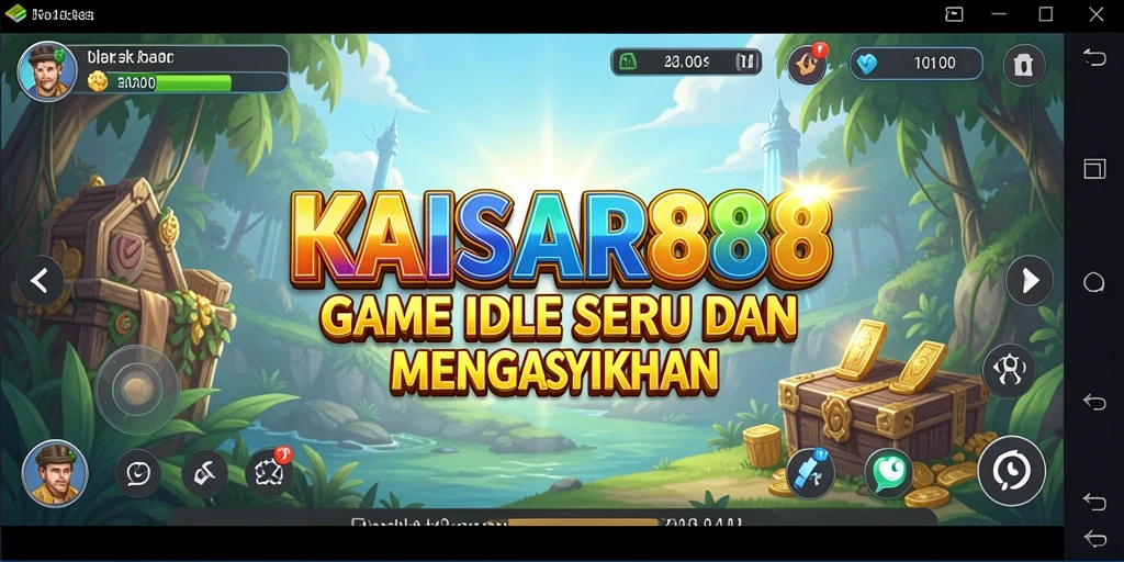 Tampilan gameplay KAISAR888 yang menawan dengan elemen Idle yang menarik.