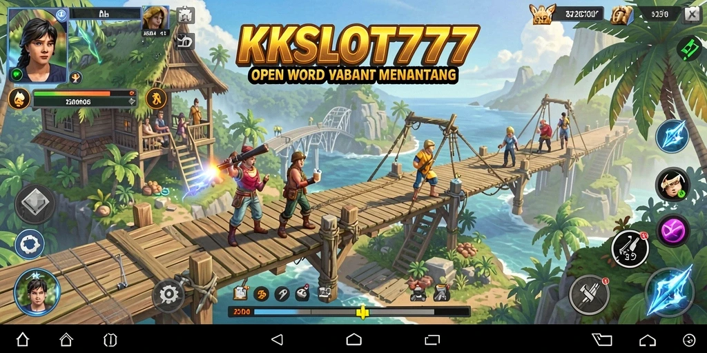 Tampilan gameplay KKSLOT777 yang memukau dalam dunia Open World.