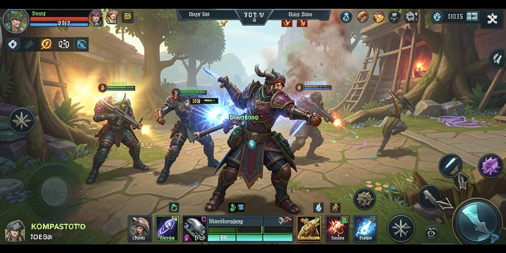 Gameplay menantang dan strategis dalam KOMPASTOTO.