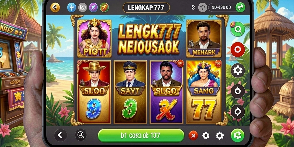 Gameplay seru yang menampilkan simbol dan fitur menarik di LENGKAP777.