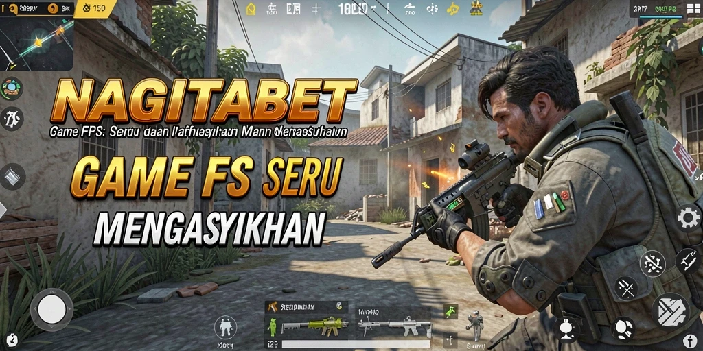 Tampilan gameplay NAGITABET yang mendebarkan di arena pertempuran.