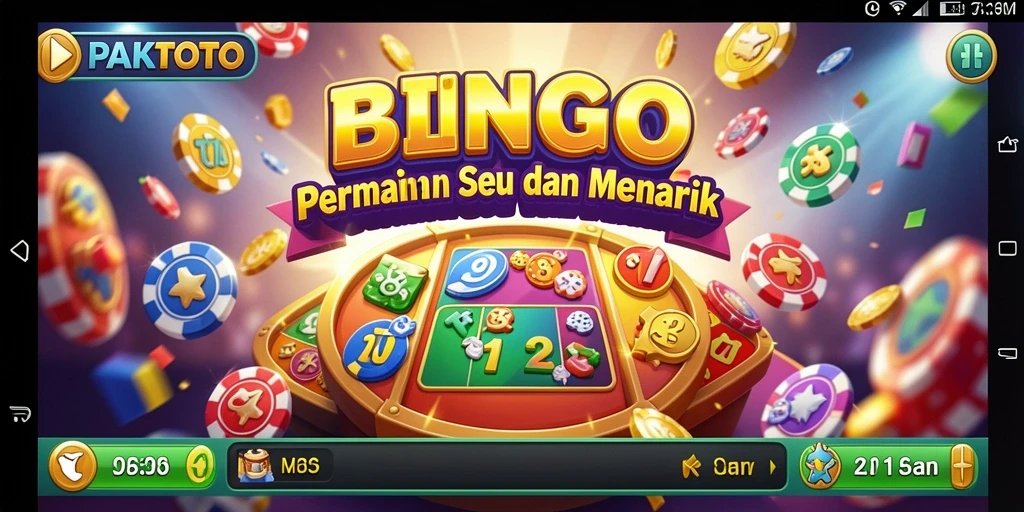 Screenshot gameplay Bingo seru di PAKTOTO.