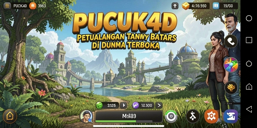 Gameplay PUCUK4D yang mendebarkan di dunia terbuka.