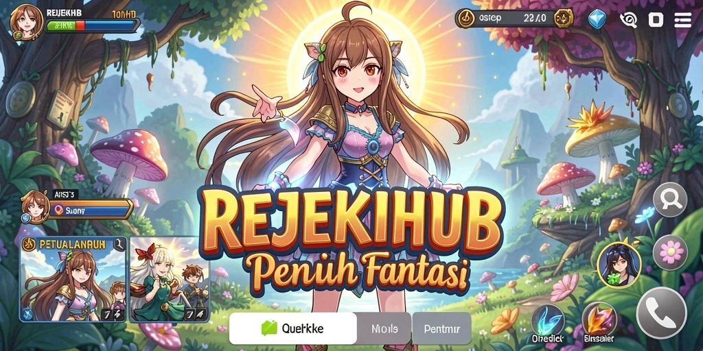 Screenshot dari gameplay REJEKIHUB yang menarik dan penuh warna.