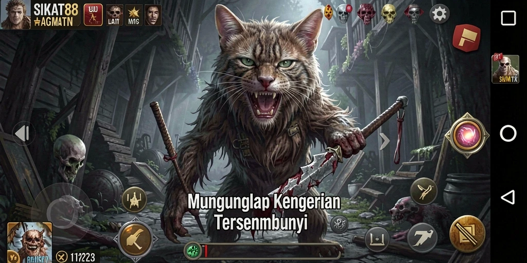 Gameplay SIKAT88 yang menegangkan dan menyeramkan.