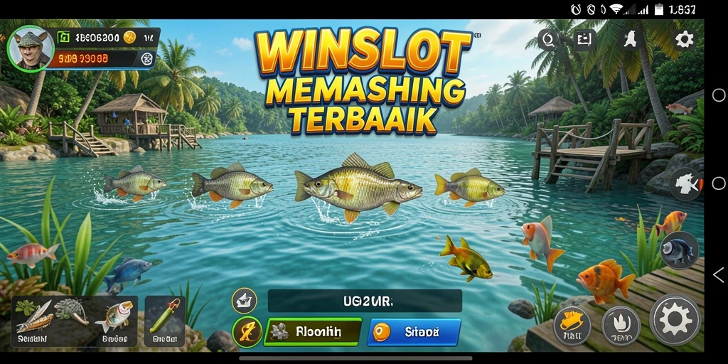 Tampilan gameplay WINSLOT yang mendebarkan dengan berbagai jenis ikan.